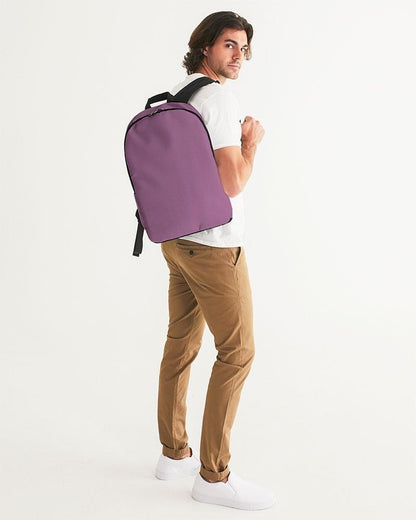 Muted Magenta Purple Waterproof Backpack C15M60Y0K30 - Man 2