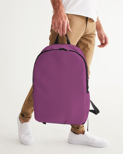 Muted Magenta Purple Waterproof Backpack C20M80Y0K30 - Backpack Holding