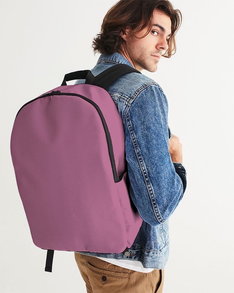 Muted Magenta Waterproof Backpack C0M60Y0K30 - Man CloseUp