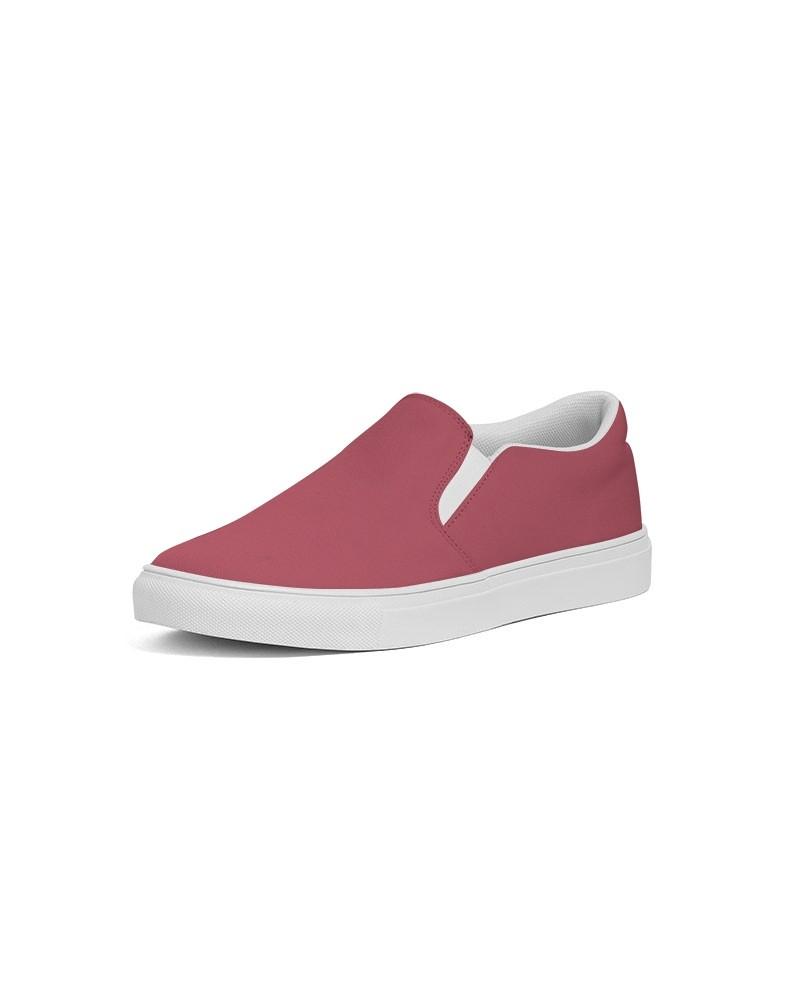 Muted Pink Men's Slip-On Canvas Sneakers C0M80Y40K30 - Side 2