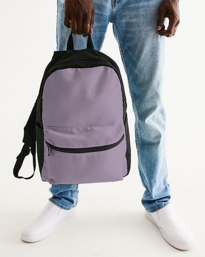Muted Purple Canvas Backpack C15M30Y0K30 - Man Holding