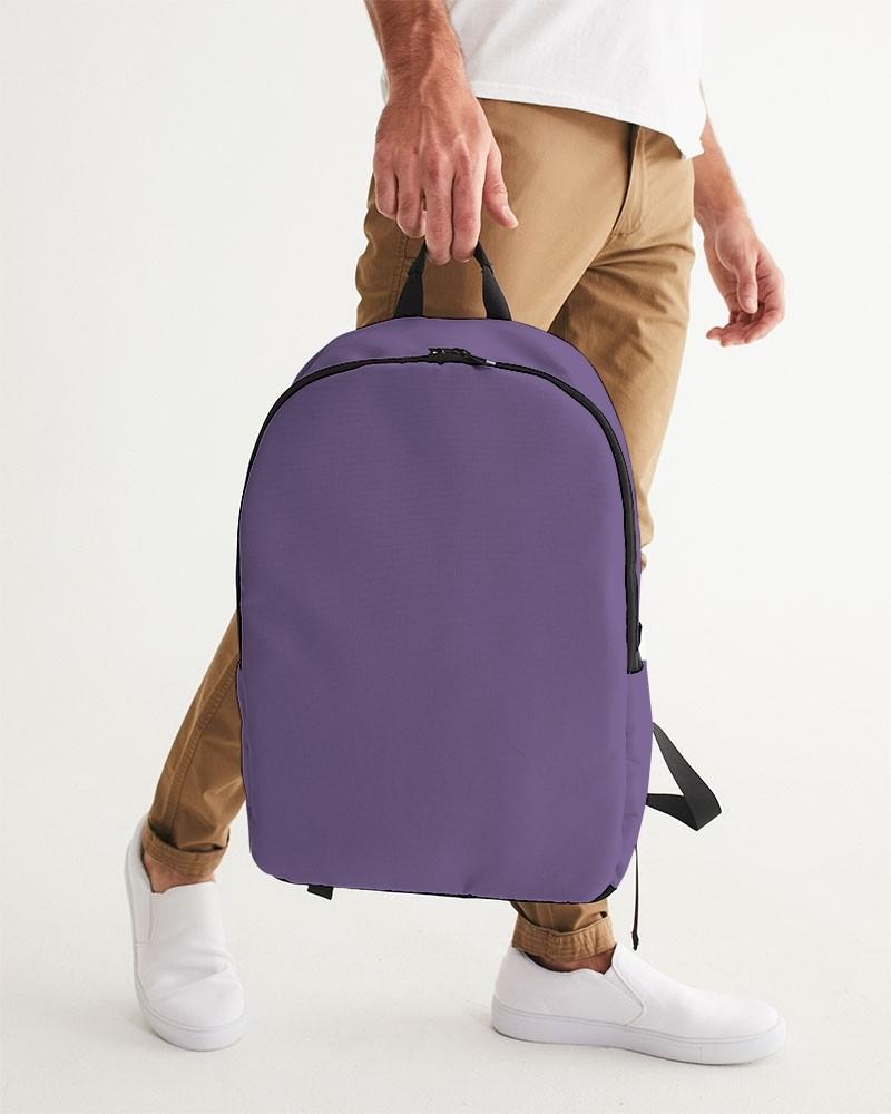 Muted Purple Violet Waterproof Backpack C45M60Y0K30 - Backpack Holding