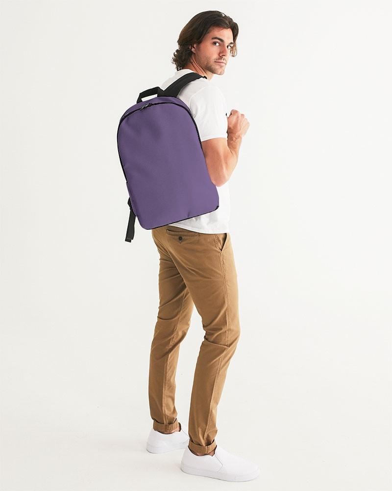 Muted Purple Violet Waterproof Backpack C45M60Y0K30 - Man 2