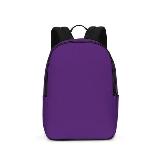 Muted Purple Violet Waterproof Backpack C75M100Y0K30 - Backpack