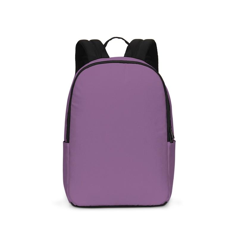 Muted Purple Waterproof Backpack C30M60Y0K30 - Backpack