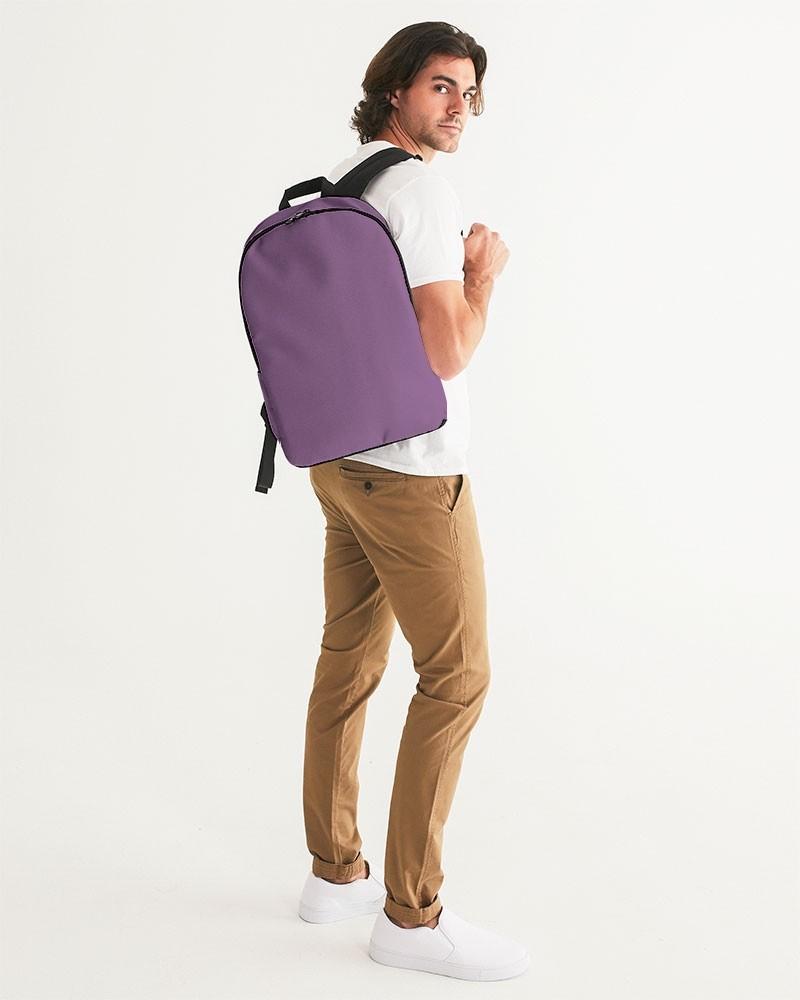 Muted Purple Waterproof Backpack C30M60Y0K30 - Man 2