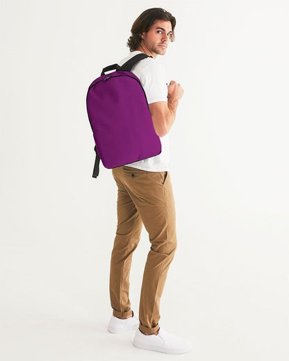 Muted Purple Waterproof Backpack C38M100Y0K30 - Man 2