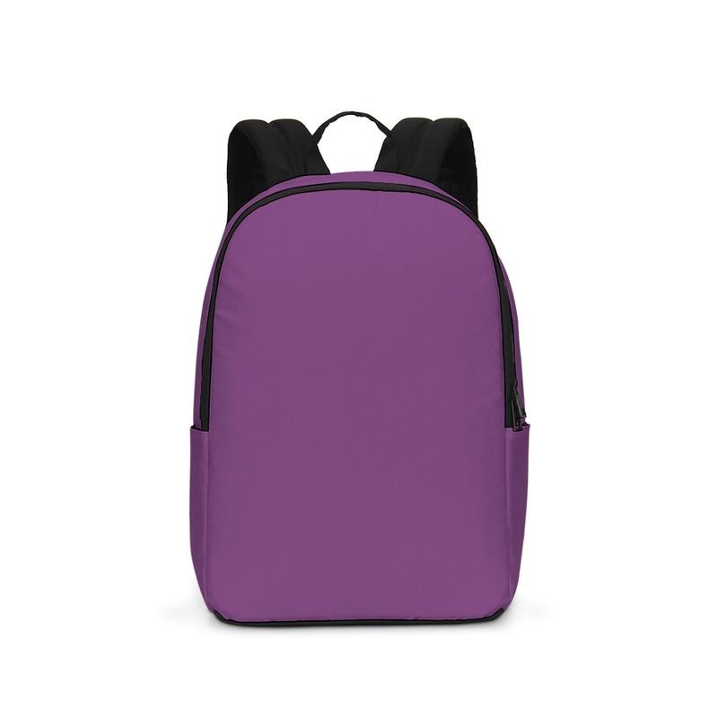 Muted Purple Waterproof Backpack C40M80Y0K30 - Backpack