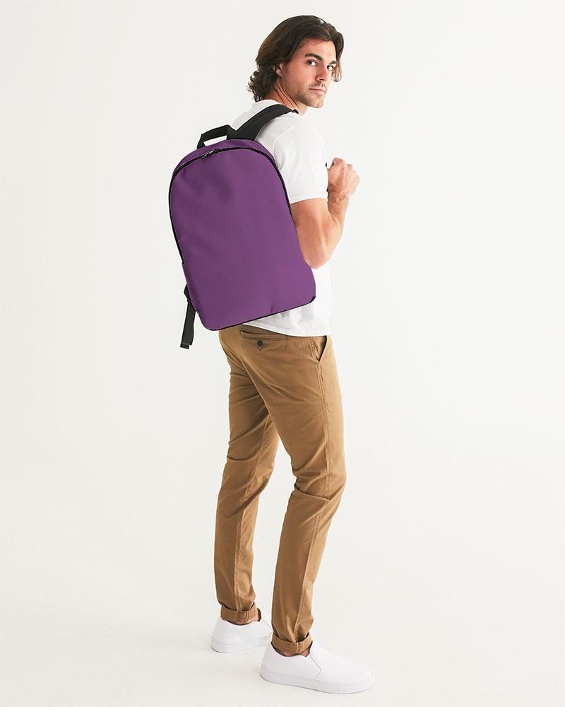 Muted Purple Waterproof Backpack C40M80Y0K30 - Man 2