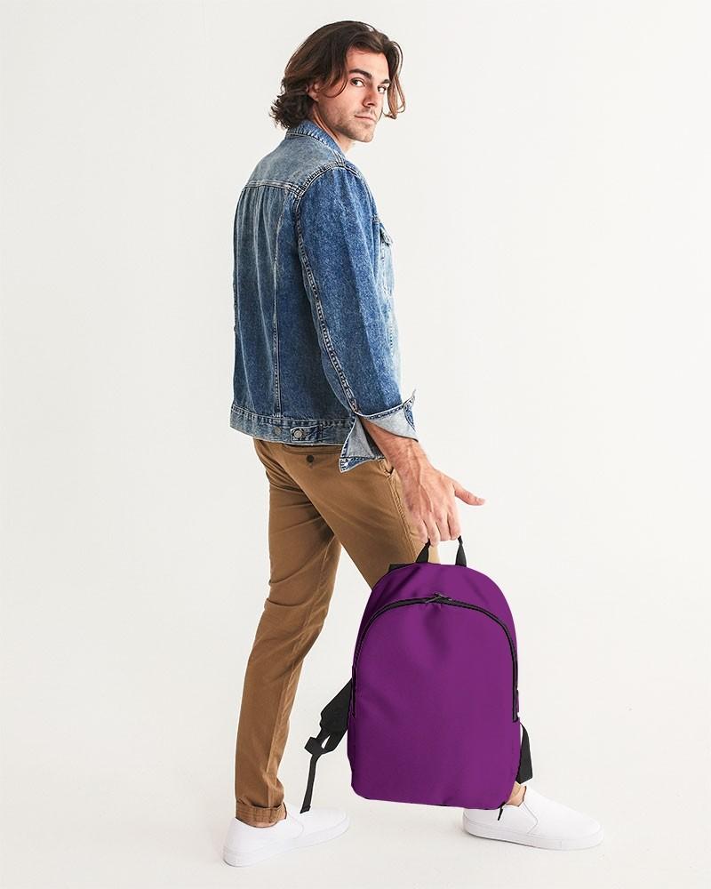 Muted Purple Waterproof Backpack C50M100Y0K30 - Man 1