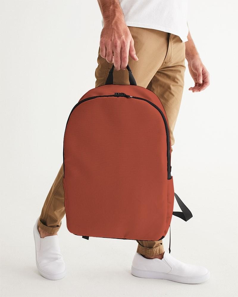 Muted Red Waterproof Backpack C0M80Y80K30 - Backpack Holding