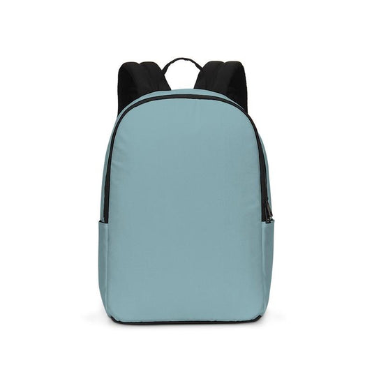 Muted Warm Cyan Waterproof Backpack C30M0Y8K30 - Backpack