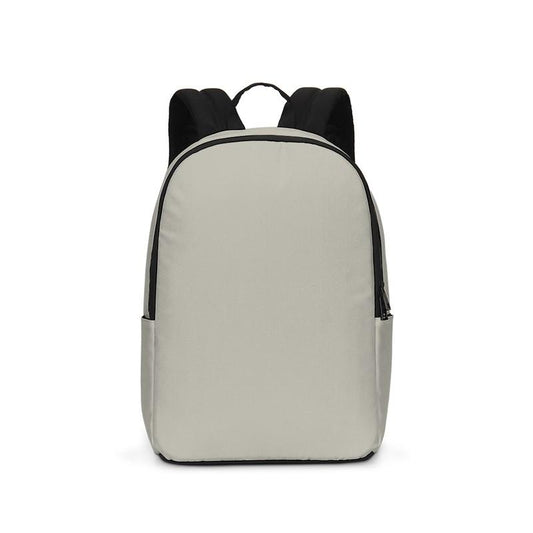 Muted Yellow Gray Waterproof Backpack C0M0Y10K30 - Backpack