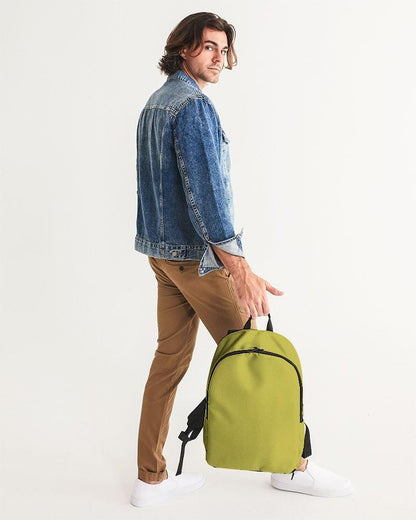 Muted Yellow Waterproof Backpack C0M0Y80K30 - Man 1