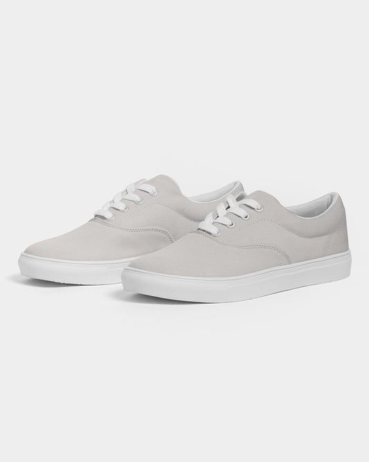 Pale Brown Canvas Sneakers C10M10Y10K0 - Side 3