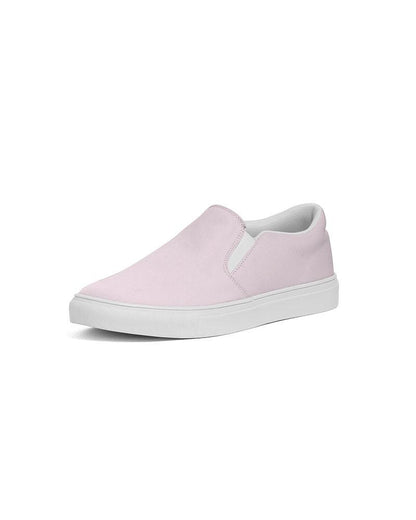 Pale Magenta Men's Slip-On Canvas Sneakers C0M10Y0K0 - Side 2