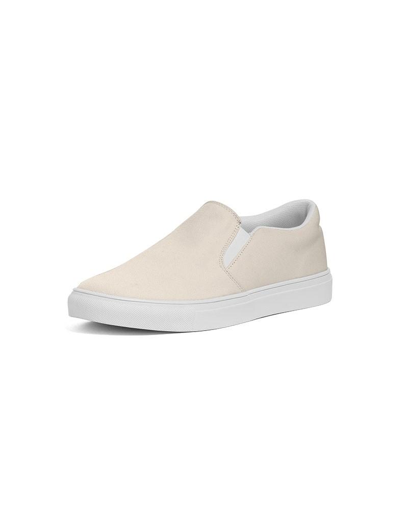 Pale Orange Men's Slip-On Canvas Sneakers C0M5Y10K0 - Side 2