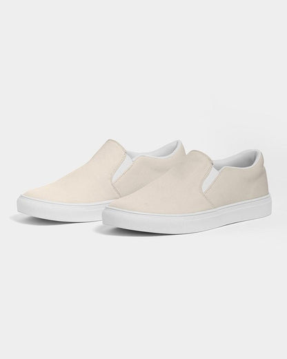 Pale Orange Men's Slip-On Canvas Sneakers C0M5Y10K0 - Side 3