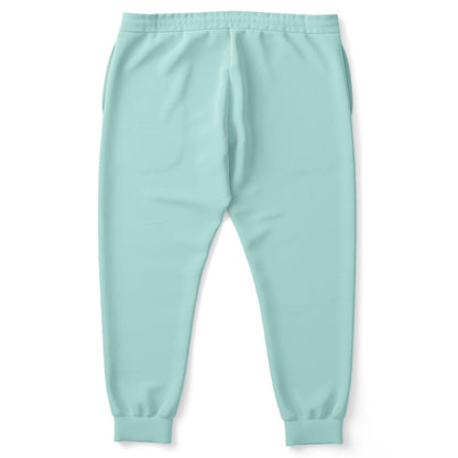 Pale Pastel Blue Cool Green Joggers PLUS C30M0Y15K0 - Back