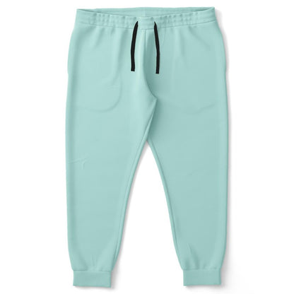 Pale Pastel Blue Cool Green Joggers PLUS C30M0Y15K0 - Front