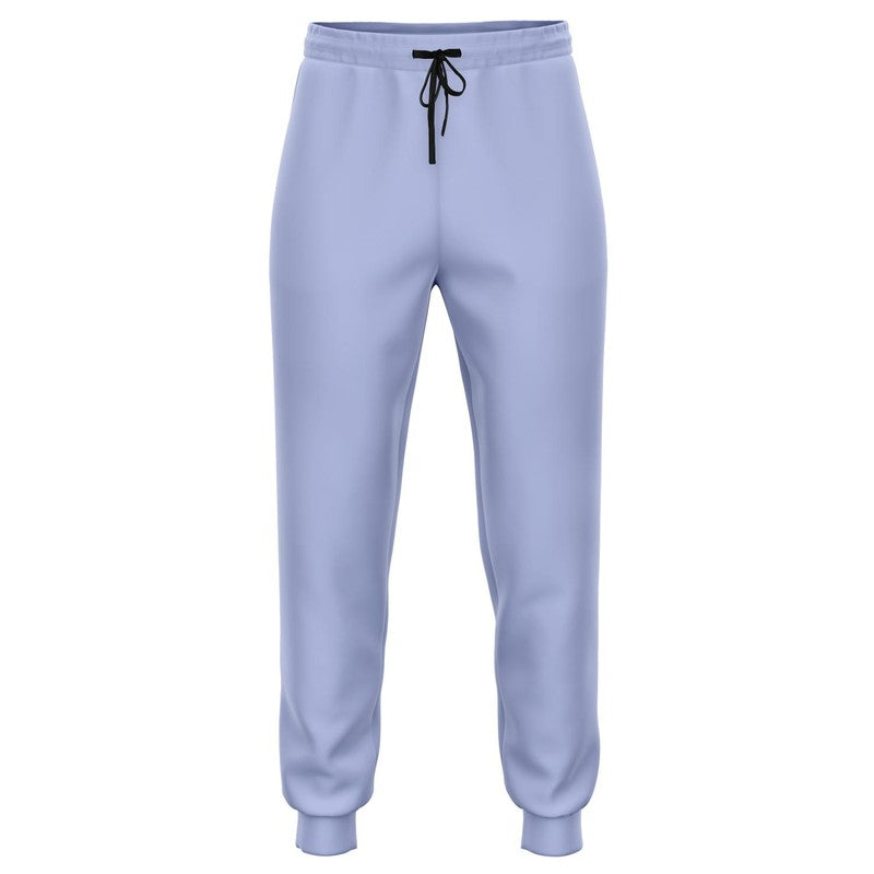 Pale Pastel Blue Joggers C30M22Y0K0 - Ghost Front