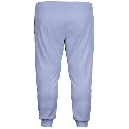 Pale Pastel Blue Joggers PLUS C30M22Y0K0 - Ghost Back