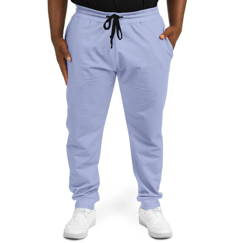 Pale Pastel Blue Joggers PLUS C30M22Y0K0 - Man Front