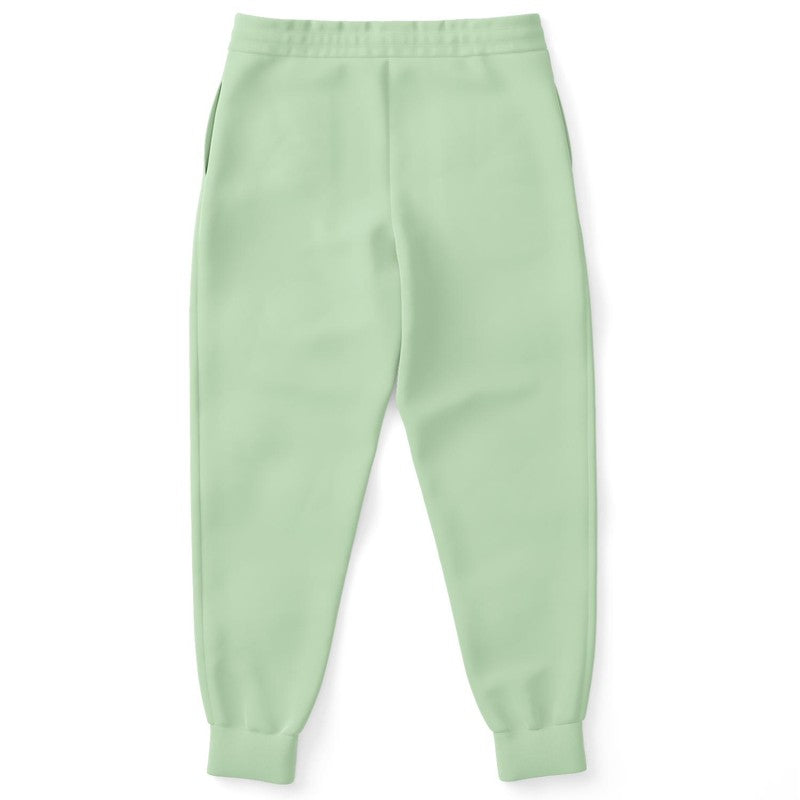 Pale Pastel Green Joggers C22M0Y30K0 - Back