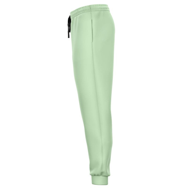 Pale Pastel Green Joggers C22M0Y30K0 - Ghost Side Left