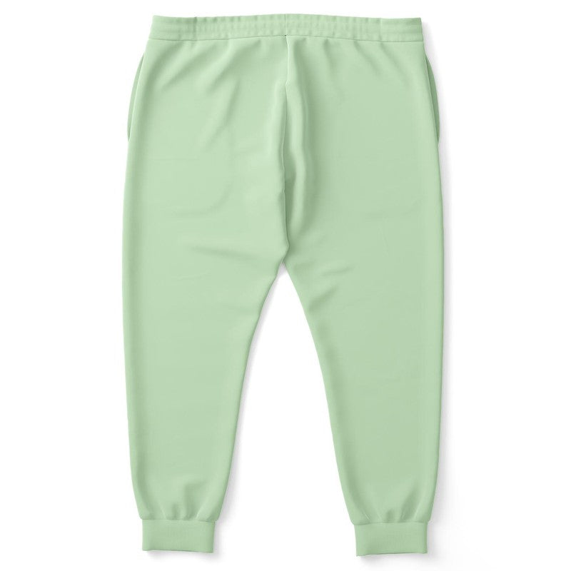 Pale Pastel Green Joggers PLUS C22M0Y30K0 - Back