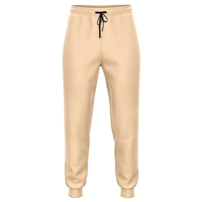 Pale Pastel Orange Joggers C0M15Y30K0 - Ghost Front