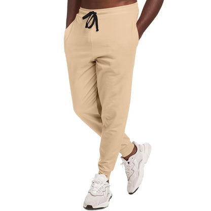 Pale Pastel Orange Joggers C0M15Y30K0 - Man Side