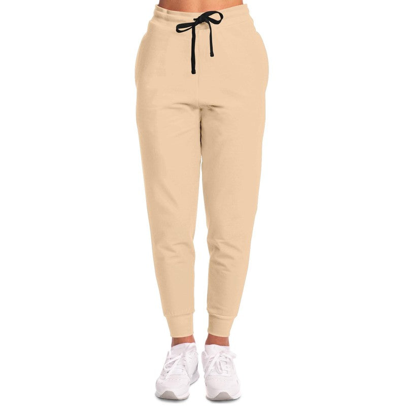 Pale Pastel Orange Joggers C0M15Y30K0 - Woman Front