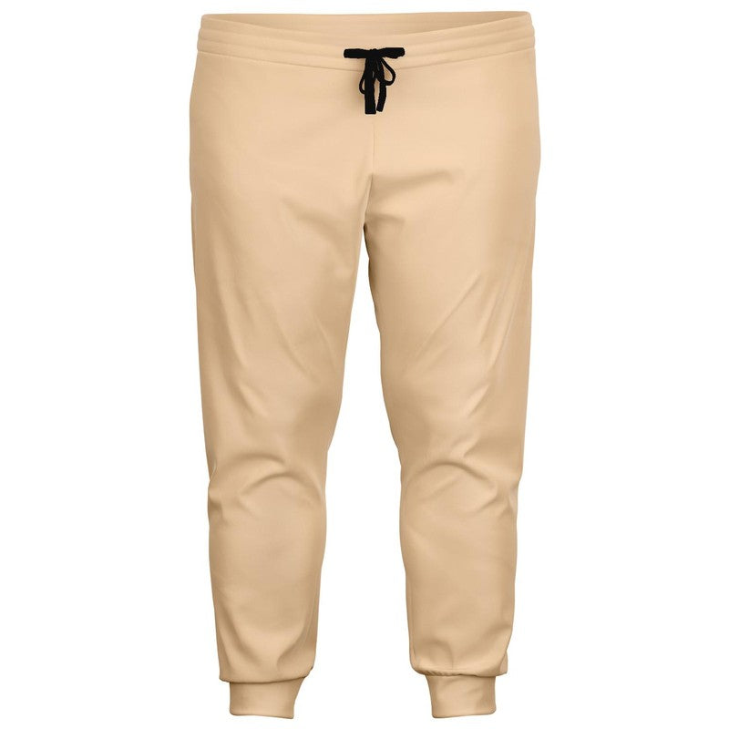 Pale Pastel Orange Joggers PLUS C0M15Y30K0 - Ghost Front