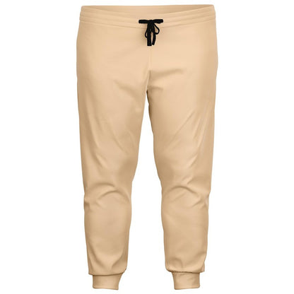 Pale Pastel Orange Joggers PLUS C0M15Y30K0 - Ghost Front