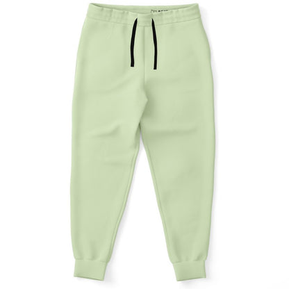 Pale Pastel Warm Green Joggers C15M0Y30K0 - Front