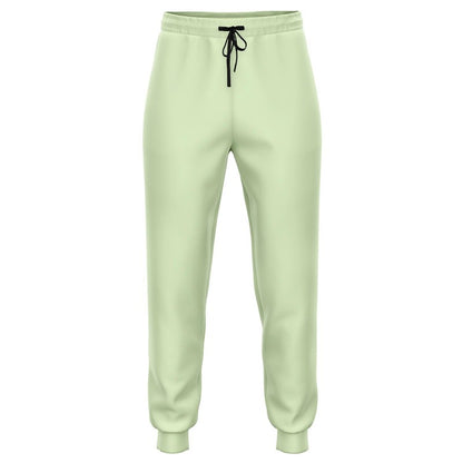 Pale Pastel Warm Green Joggers C15M0Y30K0 - Ghost Front