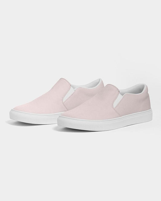 Pale Pink Men's Slip-On Canvas Sneakers C0M10Y5K0 - Side 3