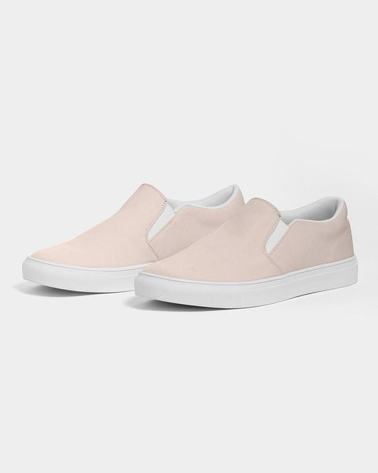 Pale Red Men's Slip-On Canvas Sneakers C0M10Y10K0 - Side 3