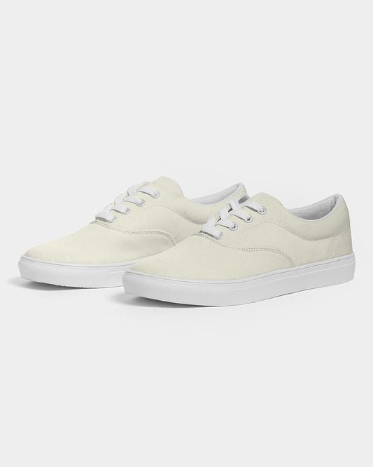 Pale Yellow Canvas Sneakers C0M0Y10K0 - Side 3