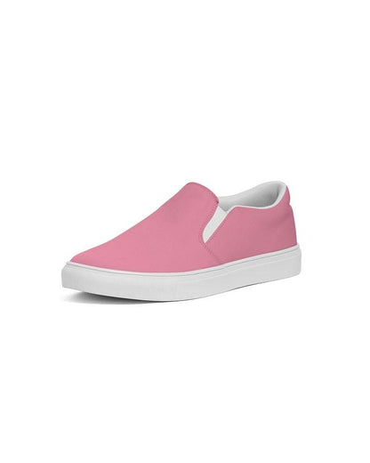 Pastel Cool Pink Women's Slip-On Canvas Sneakers C0M60Y15K0 - Side 2