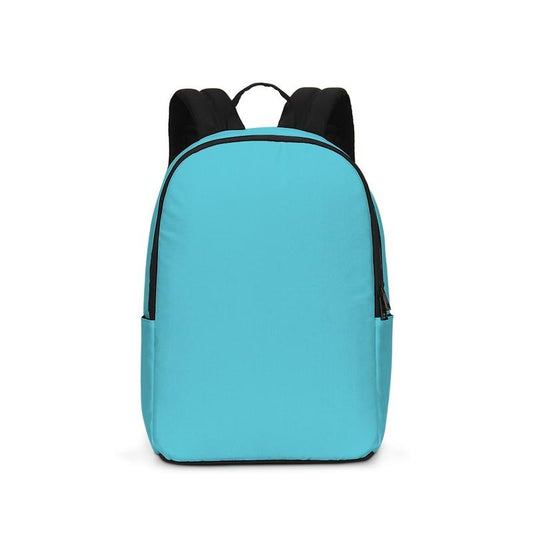 Pastel Warm Cyan Waterproof Backpack C60M0Y15K0 - Backpack