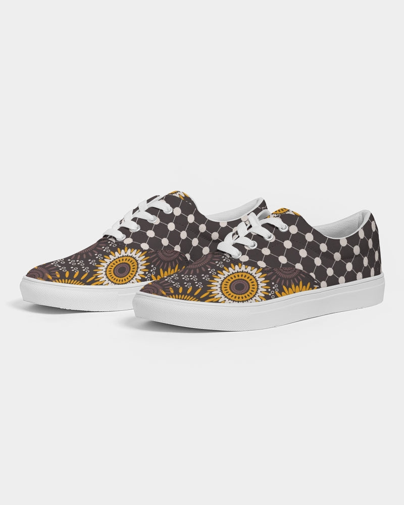 Yellow Brown Sun | Women's | Canvas Sneakers