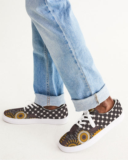 Yellow Brown Sun | Men's | Canvas Sneakers